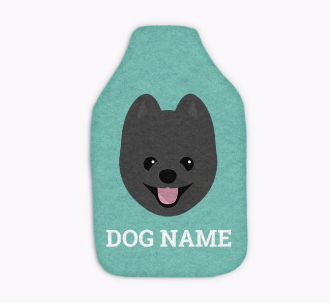 Name And Icon: Personalized {breedFullName} Hot Water Bottle